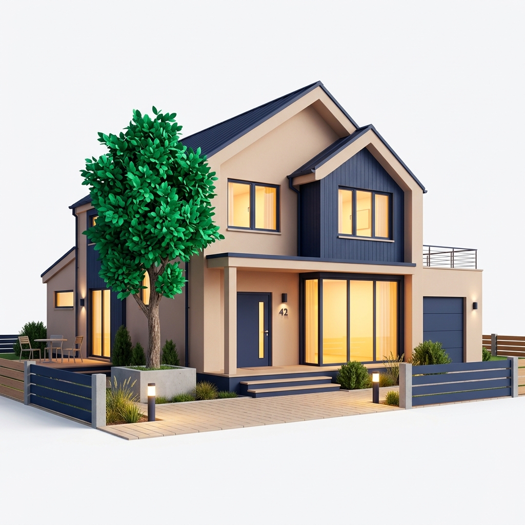AllDone Safe Home Illustration